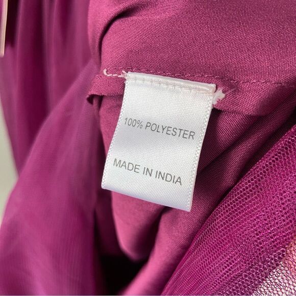 NWT Ivy City Co Florence Tulle Dress Plum size Large - Picture 12 of 13